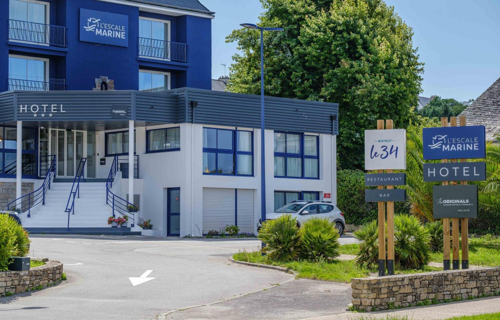 L'Escale Marine, The Originals Relais Hotel Crozon Kültér fotó